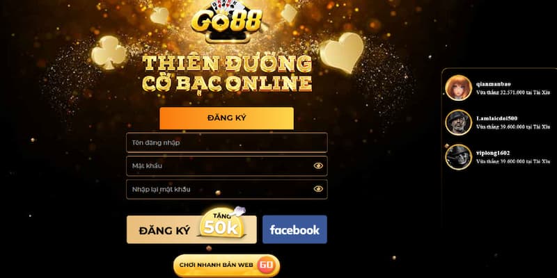 Những ưu điểm đặc biệt tại Go 88?