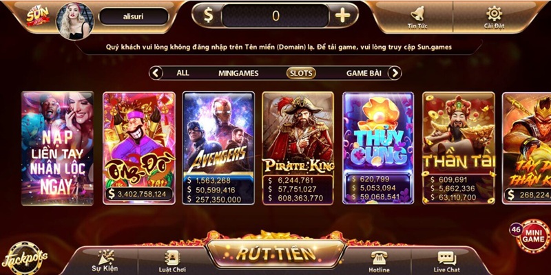 Giới thiệu cổng game Sunwin